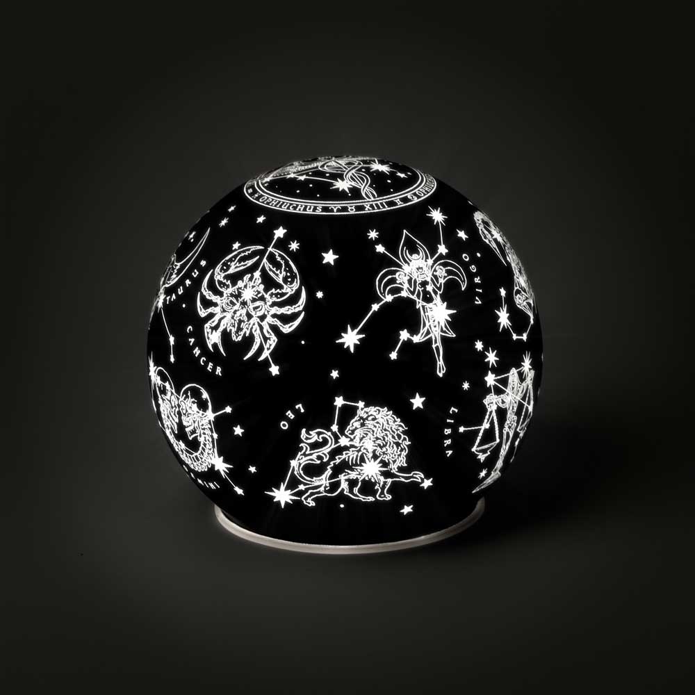 Alchemy - Alchemy Astrology Globe Light Tafellamp - Zwart